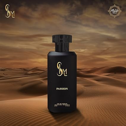 SML Passion Eau de Parfum, 50 ml/1,7 oz - Ein luxuriöser orientalischer Duft mit reichhaltigem Leder, arabischem Bernstein, Moschus und Attarnoten. Ein fesselnder Duft für jeden Anlass