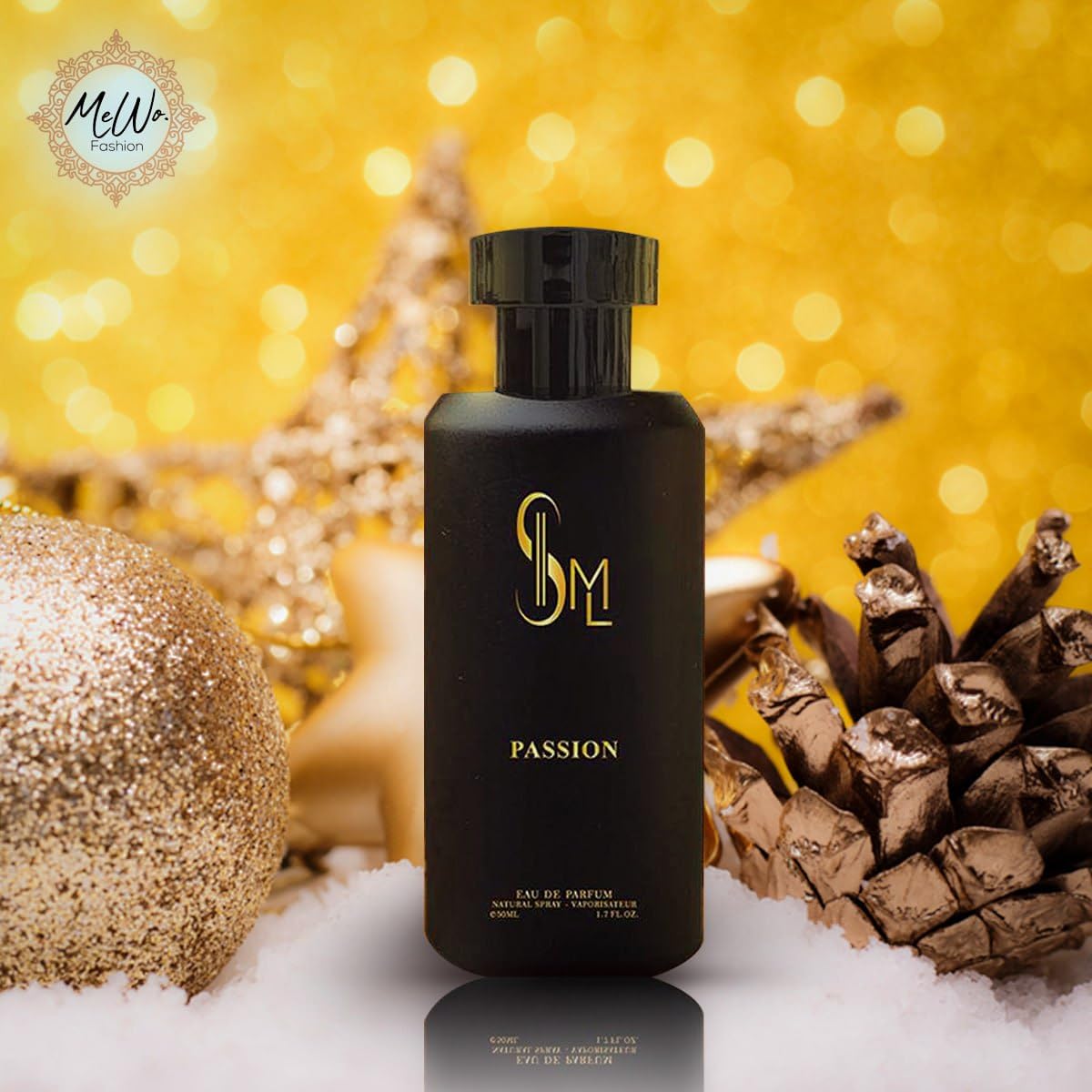 SML Passion Eau de Parfum, 50 ml/1,7 oz - Ein luxuriöser orientalischer Duft mit reichhaltigem Leder, arabischem Bernstein, Moschus und Attarnoten. Ein fesselnder Duft für jeden Anlass