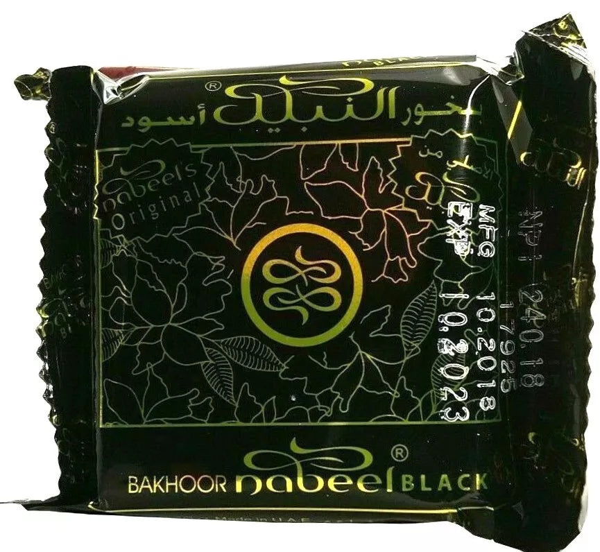 Weihrauch Schwarz Bakhour Black Nabeel 40g Arabisch Orientalisch Raum Düft